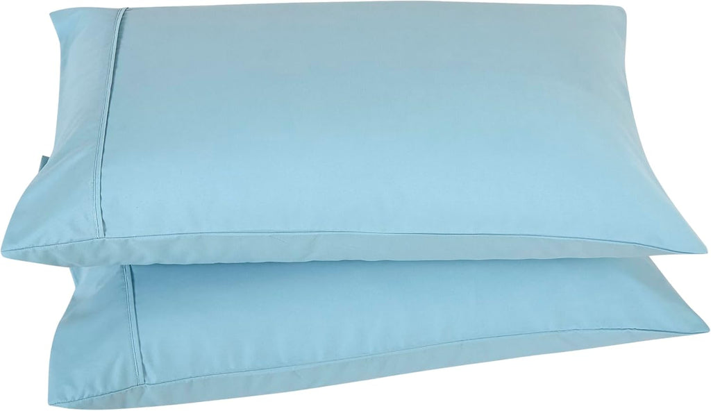 Elegant Comfort Luxury Soft Bed Sheets Holiday Pattern 1500 Premium Hotel Quality Microfiber - Softness Wrinkle and Fade Resistant (6-Piece) Bedding Set, Queen, Blue Polar Bear