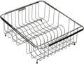 Elkay LKWERBSS 15-3/8" L x 12-3/8" W x 5-7/16" H Stainless Steel Wire Rinse Basket - Stainless Steel