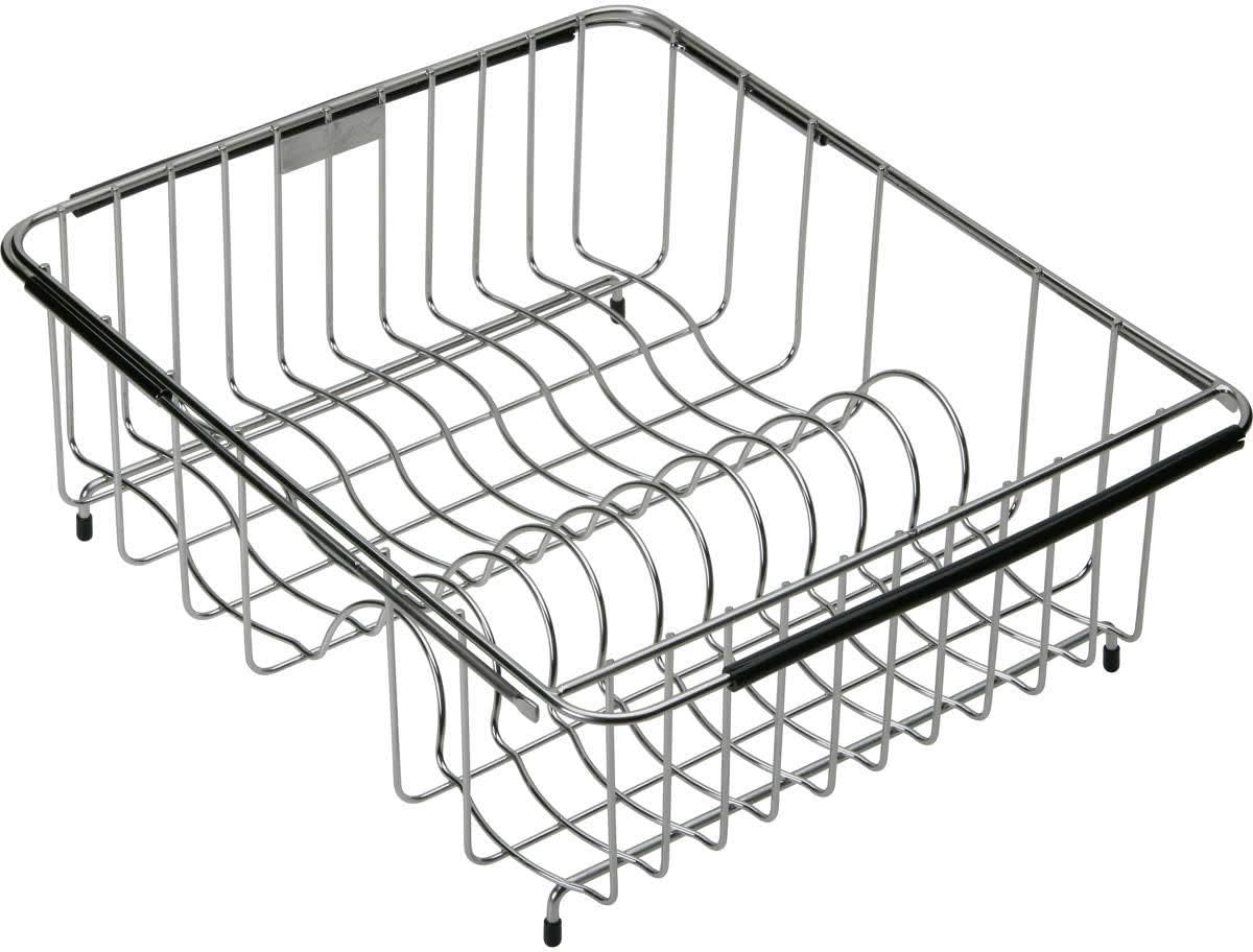 Elkay LKWERBSS 15-3/8" L x 12-3/8" W x 5-7/16" H Stainless Steel Wire Rinse Basket - Stainless Steel
