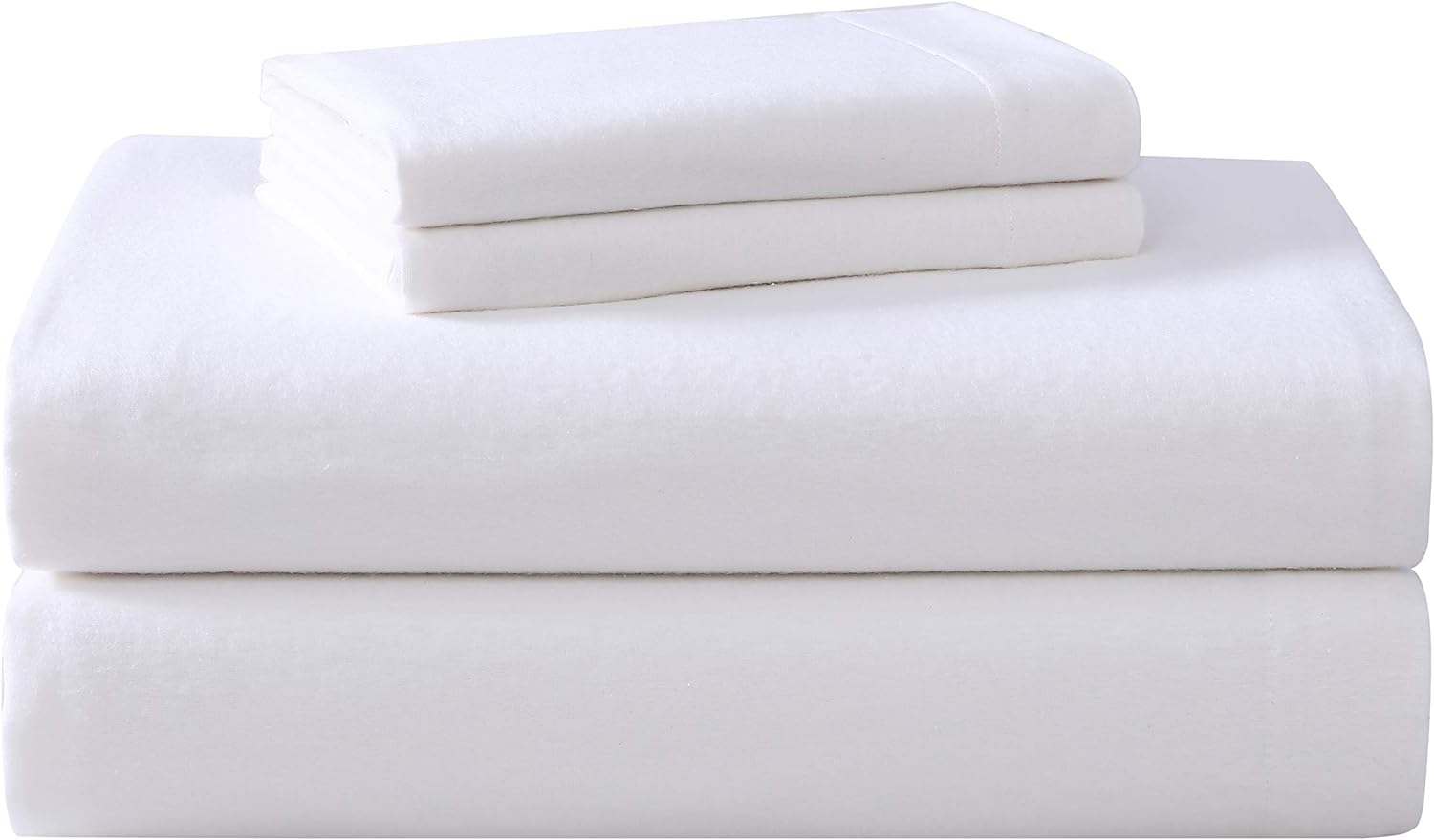 Laura Ashley - Flannel Sheets Queen Size, Anti-Pilling & Wrinkle Resistant Cotton, Touchably Soft for All-Season Comfort - Bed Sheets with Matching Pillowcases & Fitted Sheet (Mulholland Plaid Blue)