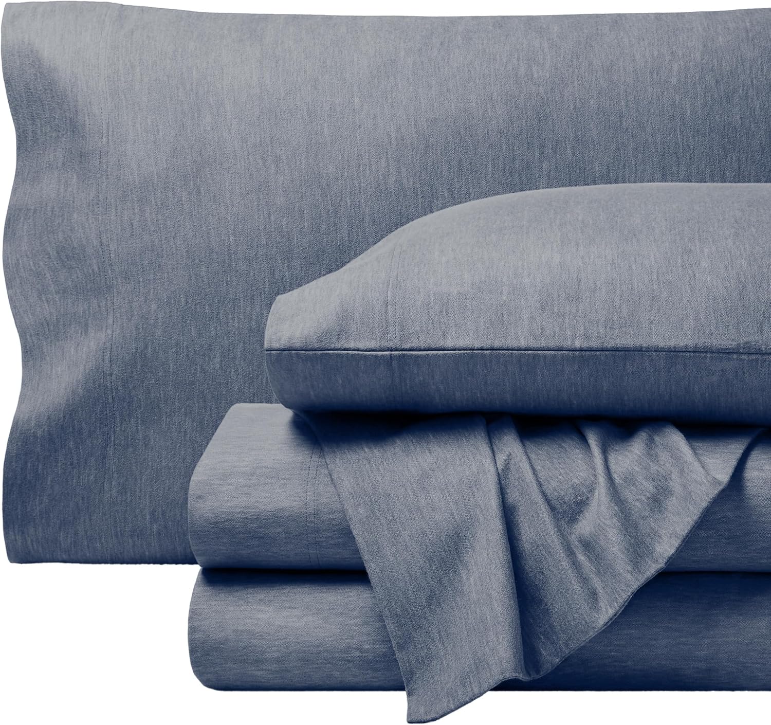 Bare Home Flannel Sheet Set Prints, 100% Cotton, Velvety Soft Heavyweight - Double Brushed Flannel for Extra Softness & Comfort - Deep Pocket - Bed Sheets (Queen, Tartan Plaid)